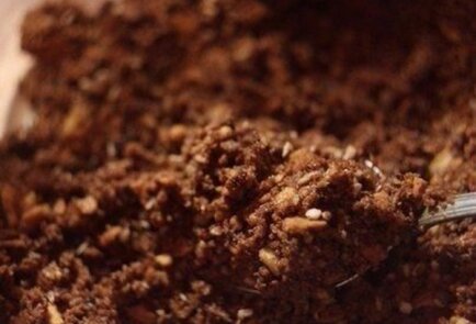 Шоколадно-кофейный чизкейк с черносливом